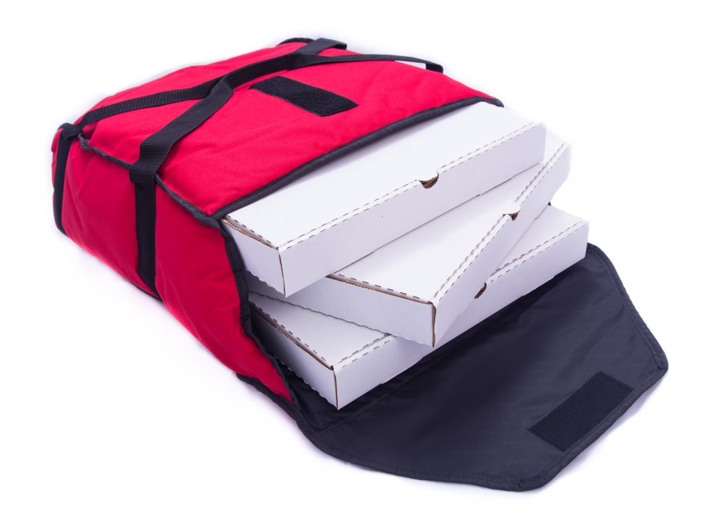 Logo Print Pizza Jacket
