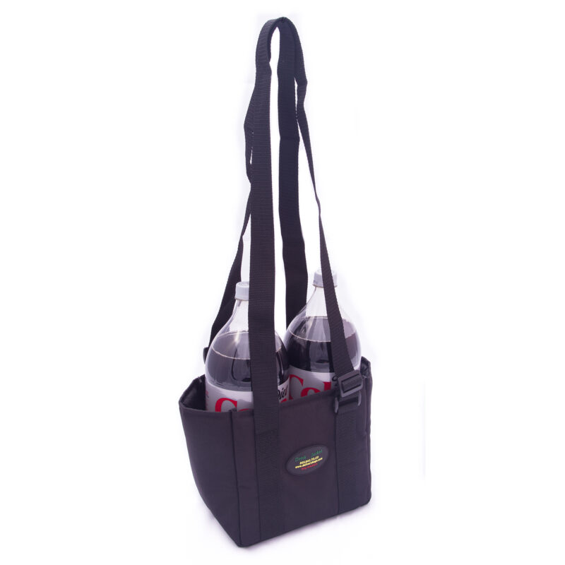 2-liter soda carrying case. Holds 2 bottles.