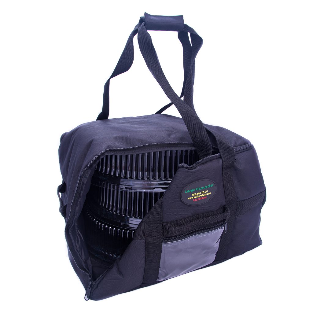 Large pizza bag carrying alternative items