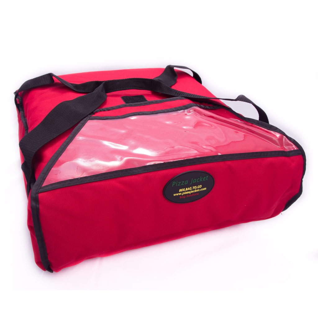 standard red pizza bag