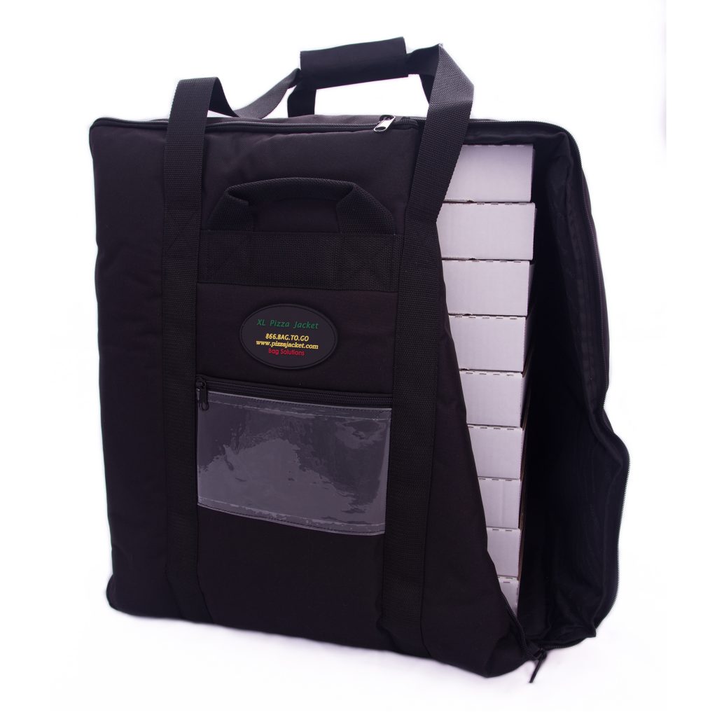 Extra large pizza delivery bag